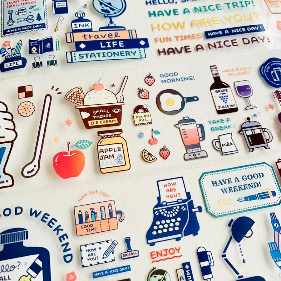 Eric Small Things - NIPPAN Decoration Roll Sticker Clear