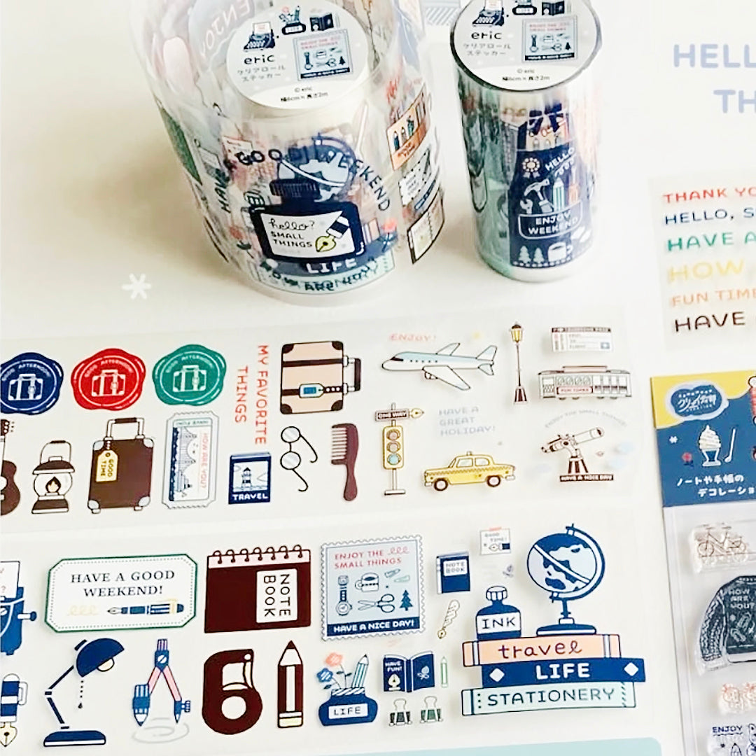Eric Small Things - NIPPAN Decoration Roll Sticker Clear