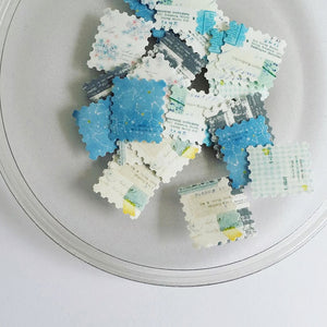 Yohaku Sticker Flakes - F-013 Flake Sticker Monologue