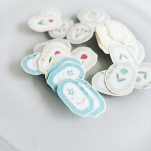 Yohaku Sticker Flakes - F-014 Flake Sticker Tsukino Waltz