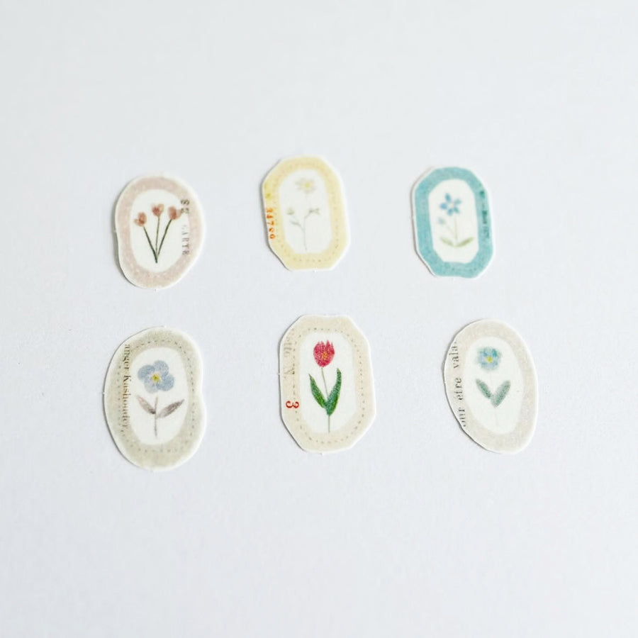 Yohaku Sticker Flakes - F-014 Flake Sticker Tsukino Waltz