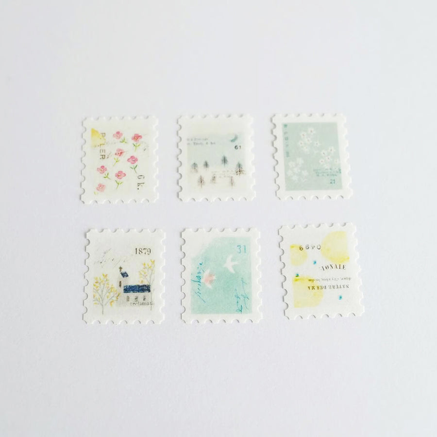 Yohaku Sticker Flakes - F-015 Flake Sticker Letter