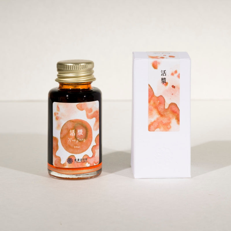 Lennon Tool Bar Fountain Pen Ink 30ml Bottle - The Poetry of Light - Huo Jiang