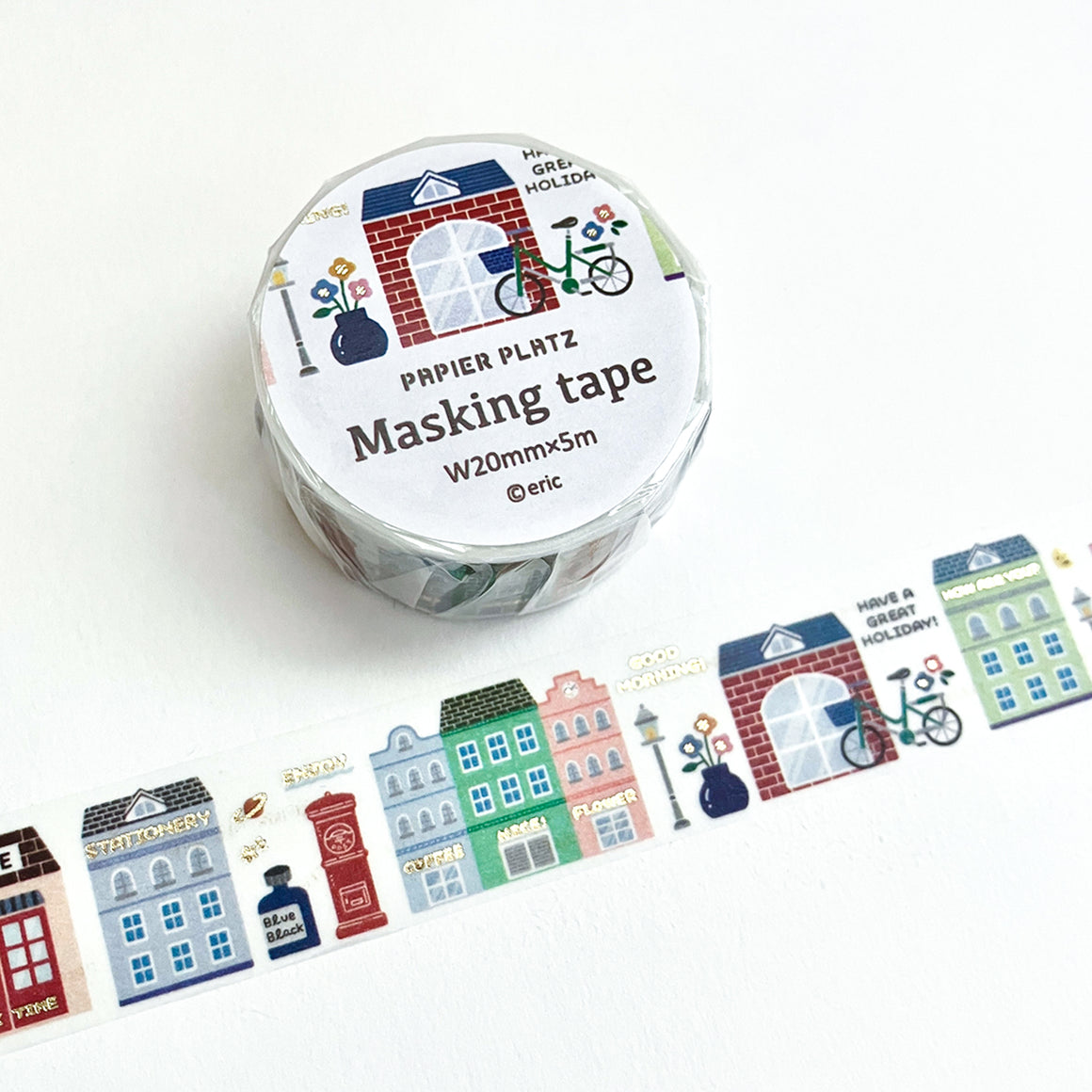 Papier Platz x Eric Small Things Washi Tape - Favorite Place