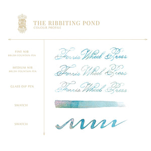 Ferris Wheel Press FerriTales Fountain Pen Ink 20ml - The Ribbiting Pond