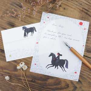 Cozyca Letter Set - Artist: Nishi Shuku - 20-930 Flower Garden