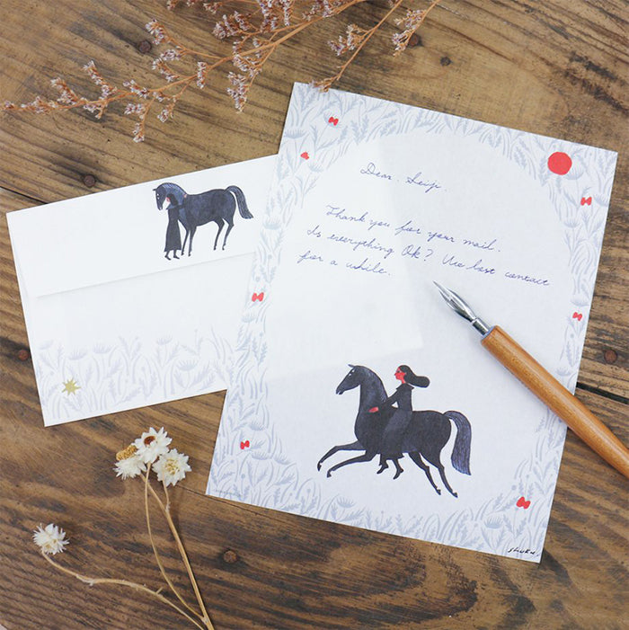 Cozyca Letter Set - Artist: Nishi Shuku - 20-930 Flower Garden