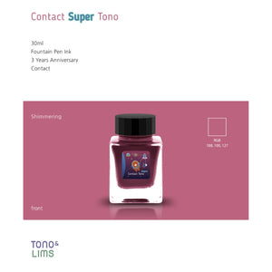 Tono & Lims Fountain Pen Ink - 3 Year Anniversary - Contact Super Tono