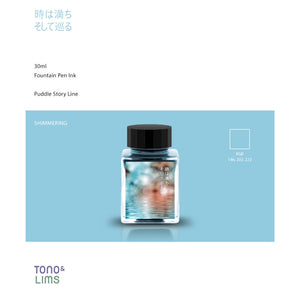 Tono & Lims Fountain Pen Ink - Puddle Story - Time flows and cycles