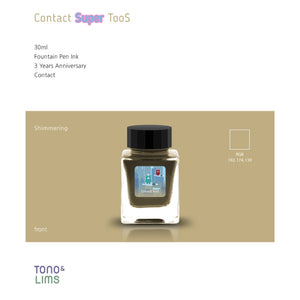 Tono & Lims Fountain Pen Ink - 3 Year Anniversary - Contact Super TooS