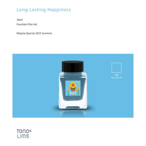Tono & Lims Fountain Pen Ink - Niigata Special  - Long Lasting Happiness