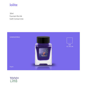 Tono & Lims Fountain Pen Ink - Earth Contact - 012 lolite