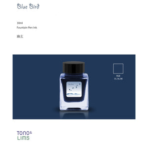 Tono & Lims Fountain Pen Ink - Blue Bird