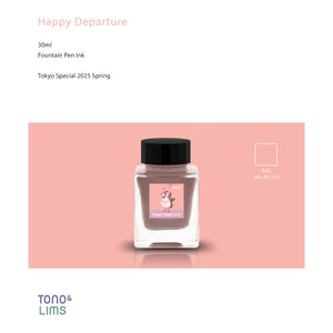 Tono & Lims Fountain Pen Ink - Tokyo Special - Happy Departure