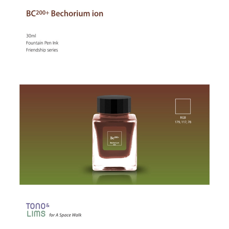Tono & Lims Fountain Pen Ink - Friendship - BC200+ Bechorium ion