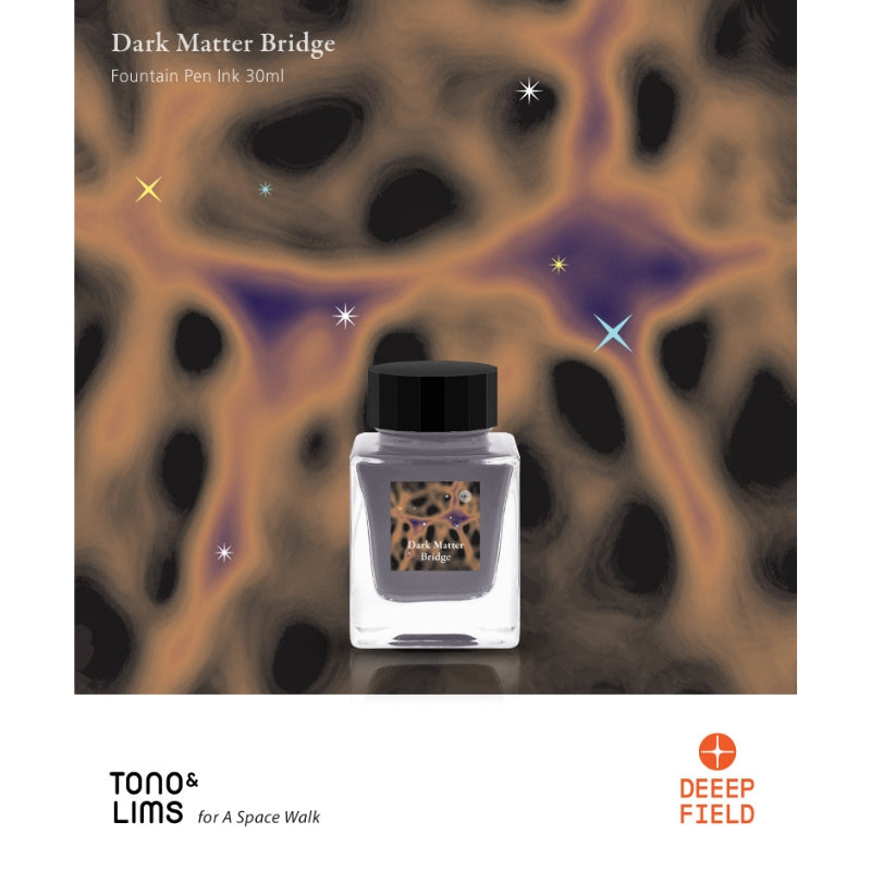 Tono & Lims Fountain Pen Ink - Deep Field - Dark Matter Bridge