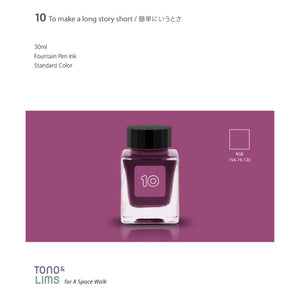 Tono & Lims Fountain Pen Ink -  10 To make a long story short