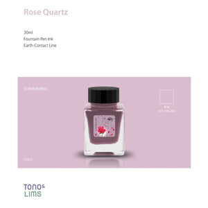 Tono & Lims Fountain Pen Ink - Earth Contact - 013 Rose Quartz