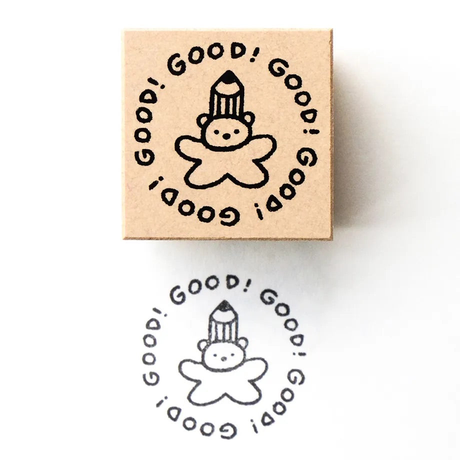 Cozyca x Mariko Fukuoka Rubber Stamp - GOOD! 26987