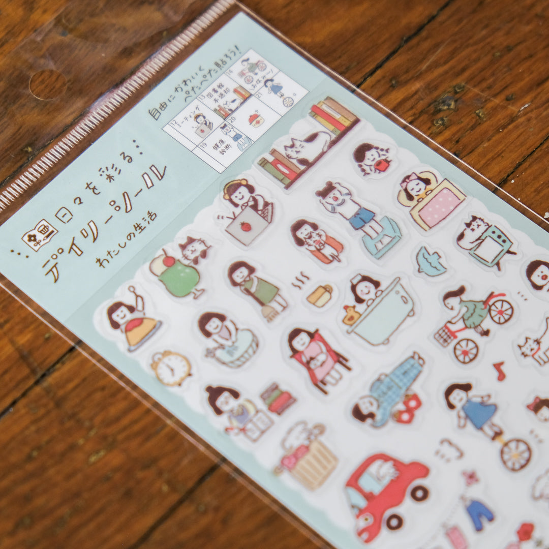 Furukawa Sticker Sheet - QS131 Daily Seal of Our Life