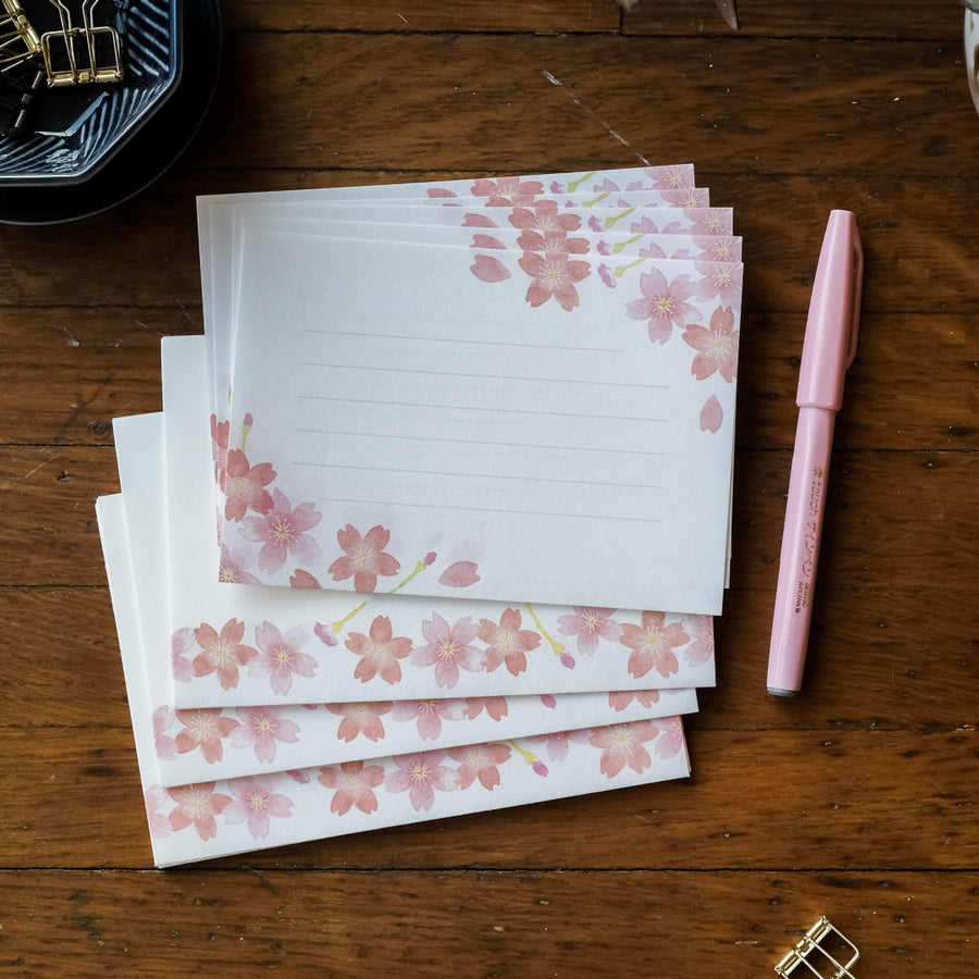 Furukawa Paper - Letter Set Spring Letter Beauty - LTB22 Sakura Pink