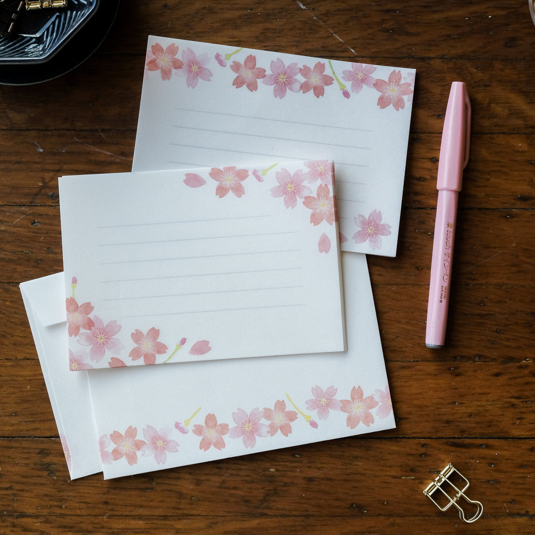 Furukawa Paper - Letter Set Spring Letter Beauty - LTB22 Sakura Pink