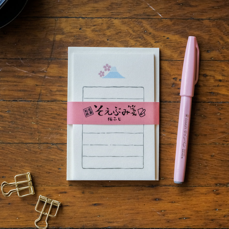 Furukawa Paper Co. Mini Letter Set - LS483 Sakura Fuji