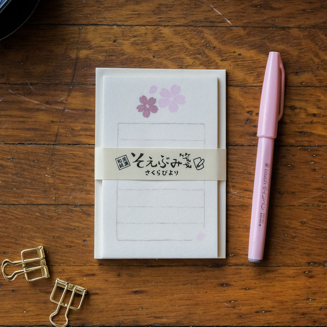 Furukawa Paper Co. Mini Letter Set - LS506 - Sakurabiyori