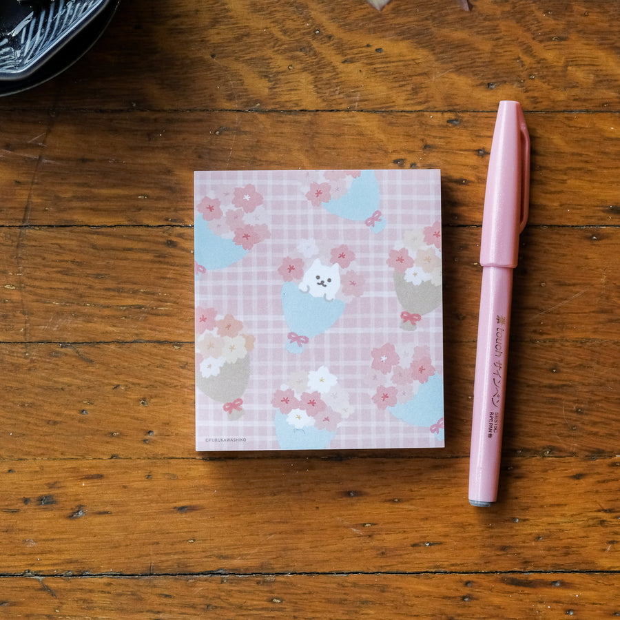 Furukawa Spring Limited Memo Pad - LM299 Soft Sakura