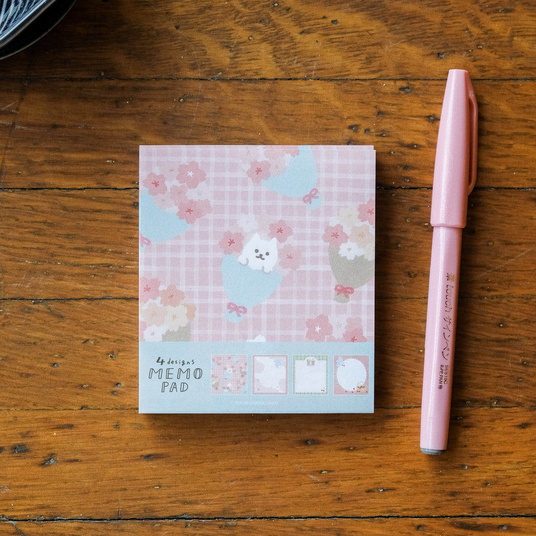 Furukawa Spring Limited Memo Pad - LM299 Soft Sakura