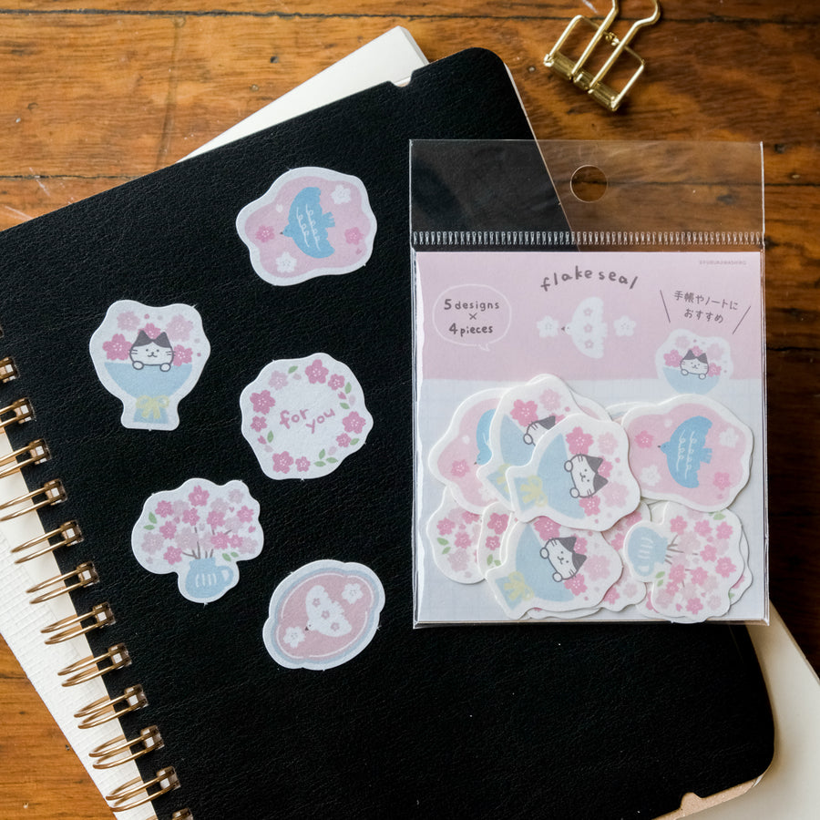 Furukawa Paper Paper Sticker Flakes - QSA272 Gentle Sakura