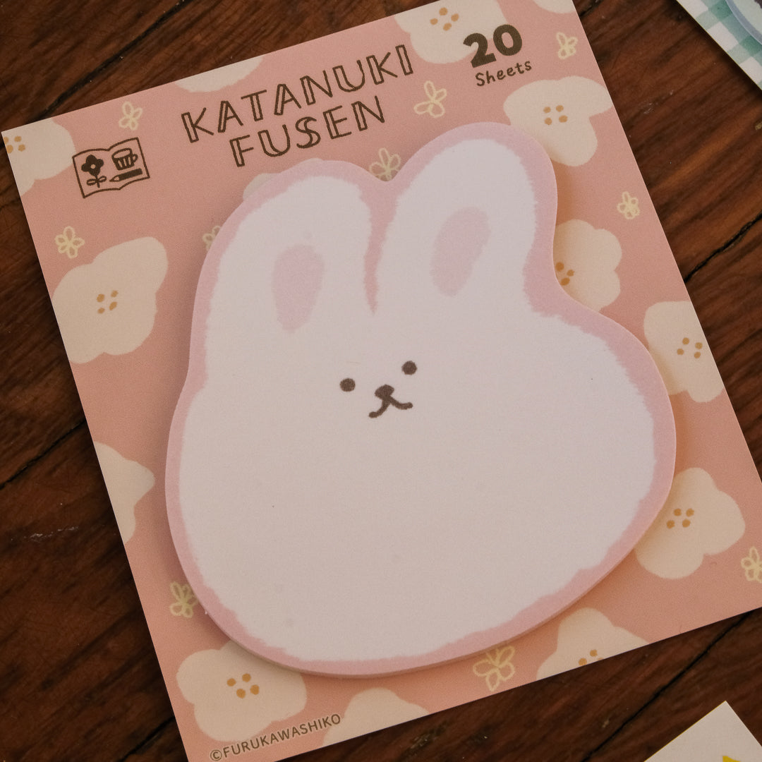 Furukawa Katanuki Fusen Sticky Notes - Rabbit Watashibiyori