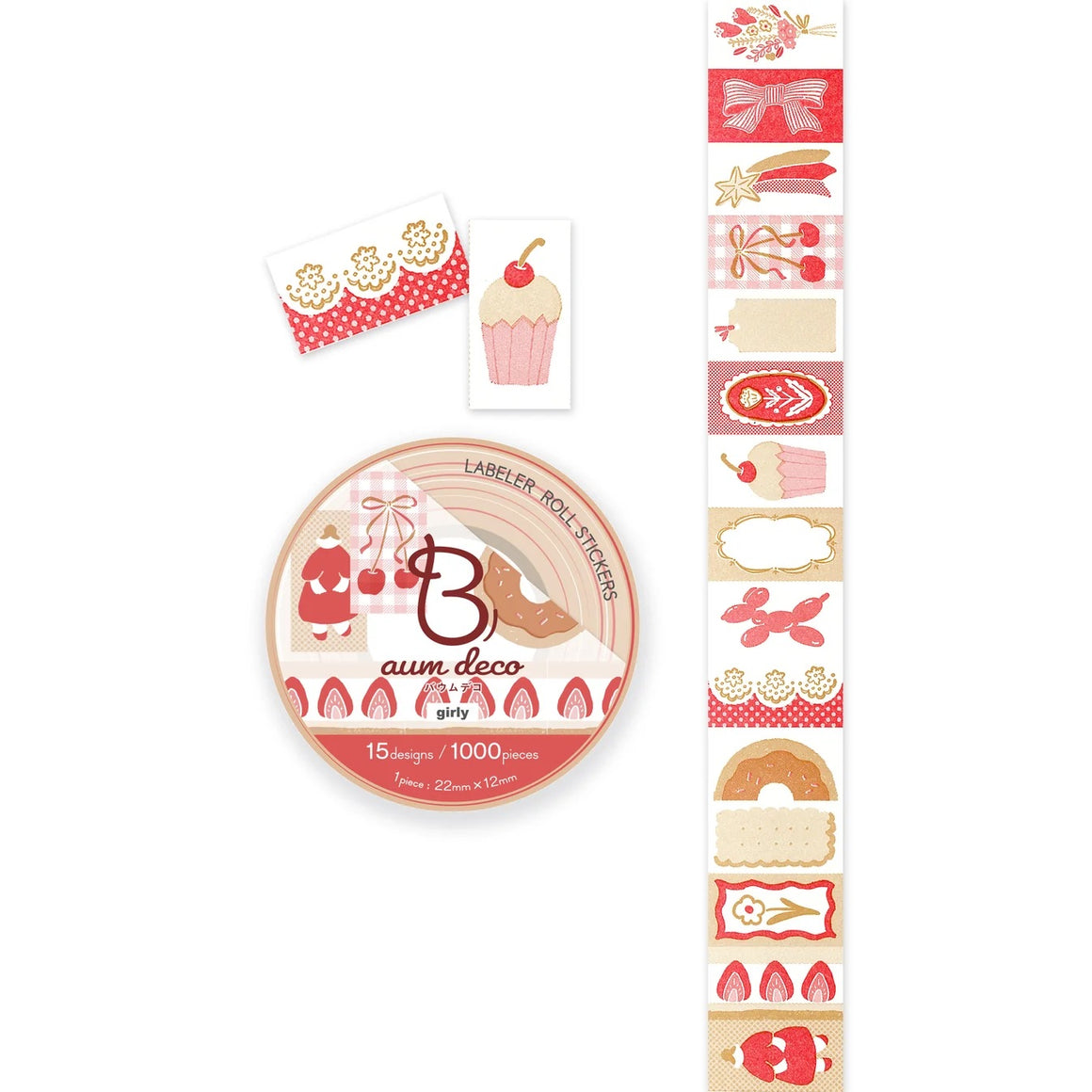 Beverly Baum Deco Stickers - Girly