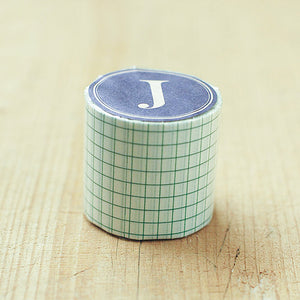 Classiky Green Grid Washi Tape - 45mm