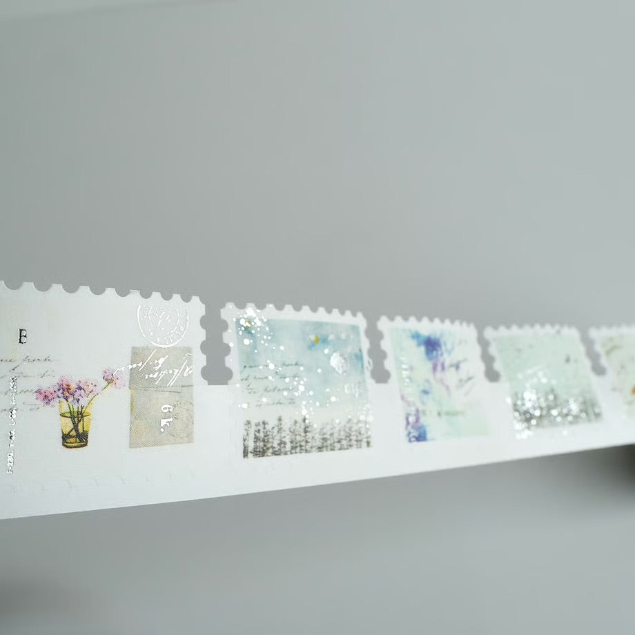 Yohaku Binder Foil-Stamped Roll Flake Stickers - HF-002 - Stardust