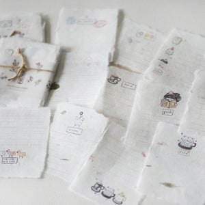 PRE ORDER: Black Milk Project Handmade Paper Sheets 12pc HMP01