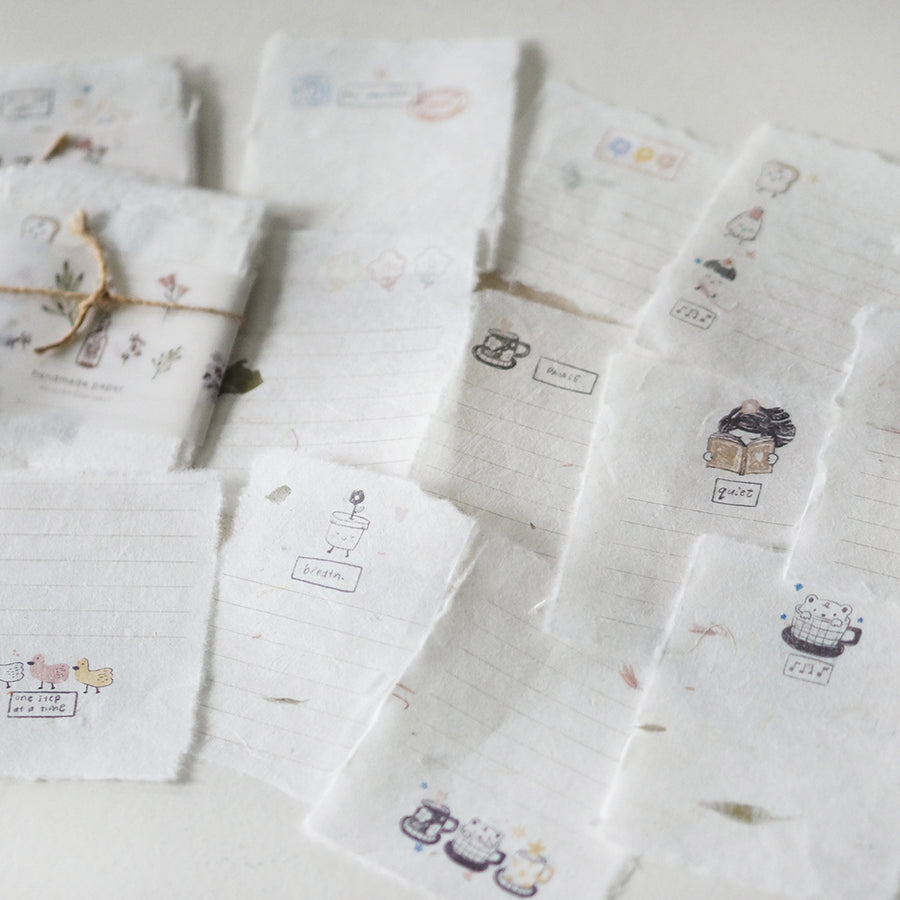 Black Milk Project Handmade Paper Sheets 12pc HMP01