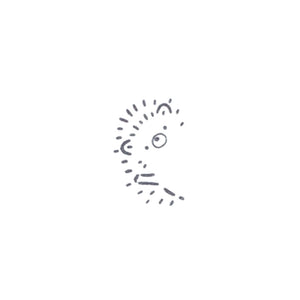 Sun-Star Pyokkori Stamp - S3222934 Hedgehog