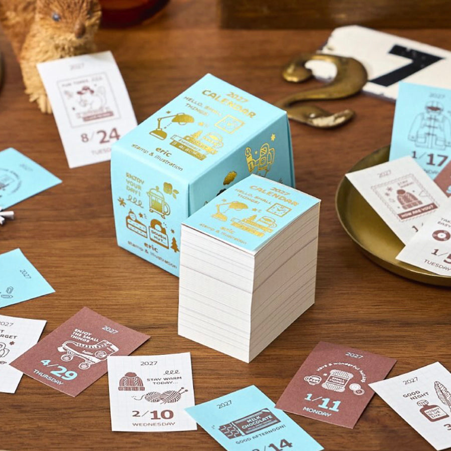 2027 Eric Small Things - Boxed Himekuri Calendar