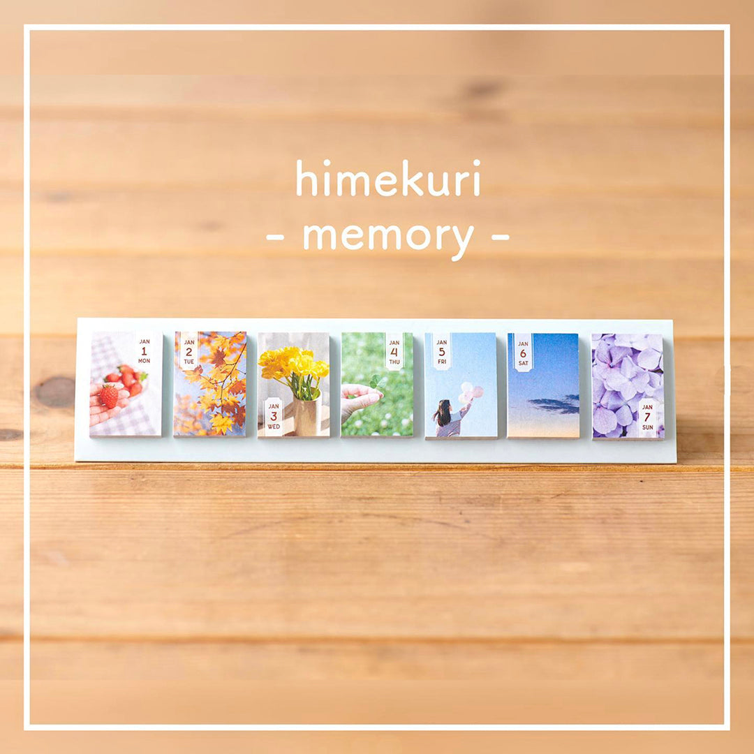 PRE ORDER 2024 Himekuri Calendar Memory Paper Plus Cloth