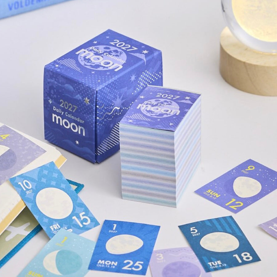 2027 Moon - Boxed Himekuri Calendar
