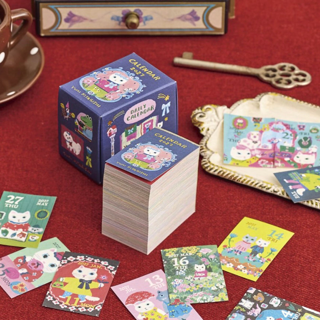 2027 Yumi Kitagishi - Boxed Himekuri Calendar
