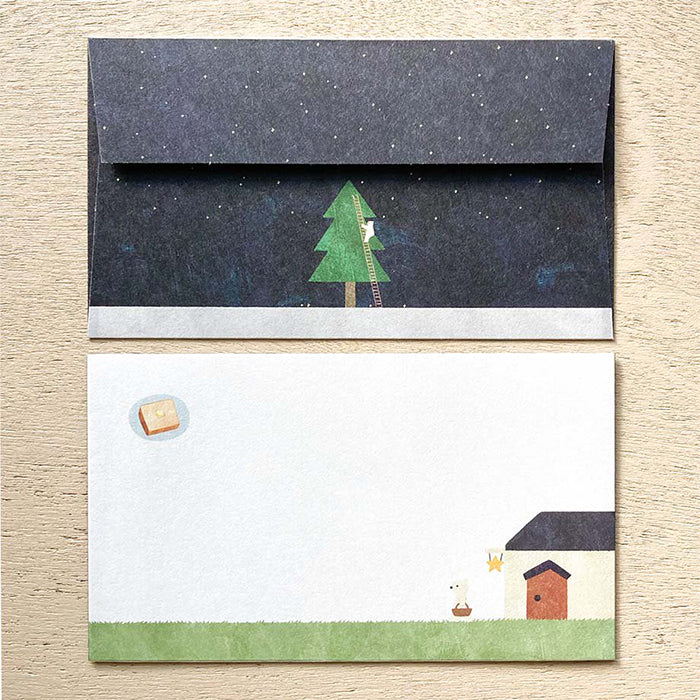 Cozyca Letter Set - Artist: Mariko Fukuoka - Hoshi Kuma