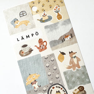 Mind Wave Lampo Series Sticker - 81644 Fox and Rain