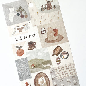 Mind Wave Lampo Series Sticker - 81642 Bear and Morning
