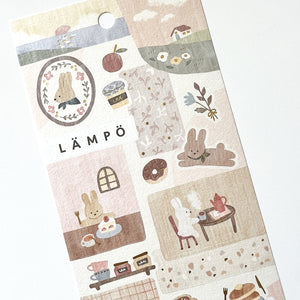Mind Wave Lampo Series Sticker - 81645 Rabbit and Dusk