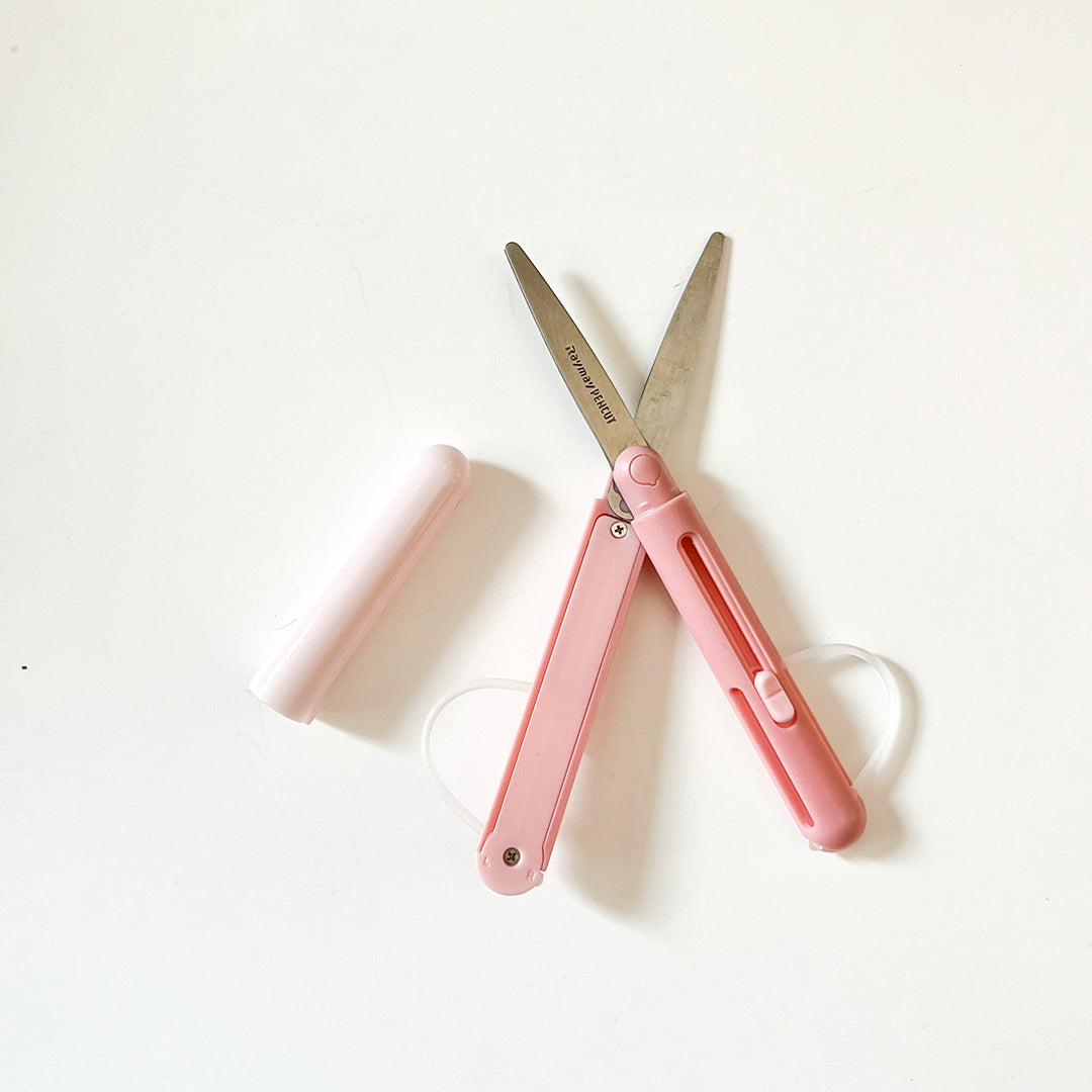 Pen Style Portable Scissors - Pink