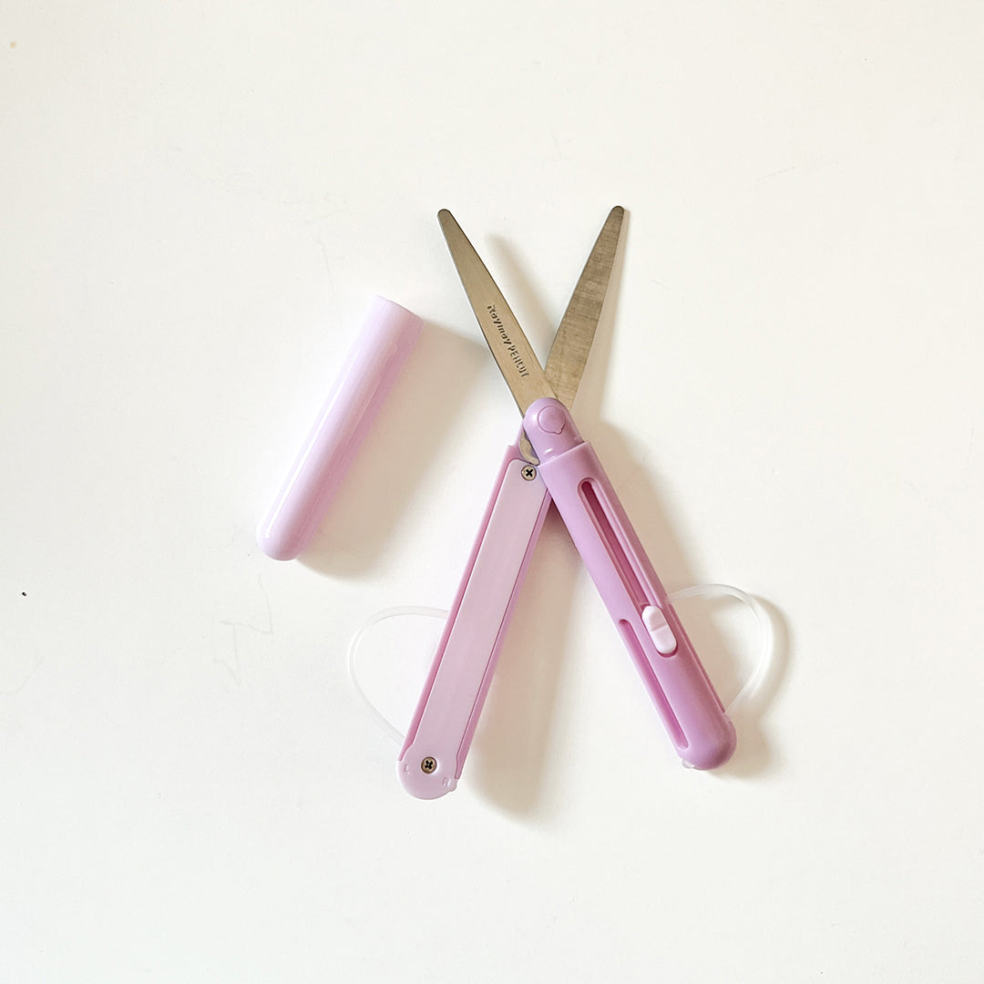 Pen Style Portable Scissors - Violet
