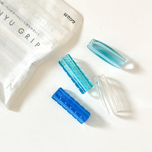 Punyu Grip Pen & Pencil Grip Set - Blue