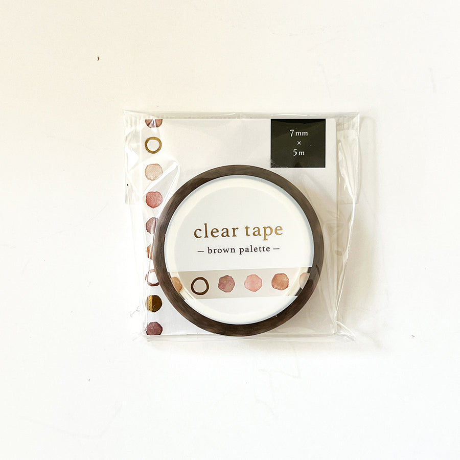 Mind Wave 7mm Clear Tape - 95301 Brown Palette